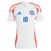 Maillot de foot Chili Alexis Sanchez #10 Extérieur vêtements Copa America 2024 Manches Courtes